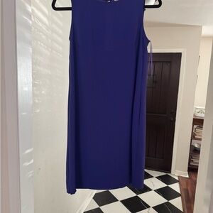 Elegant Purple Trina Turk Sleeveless Dress